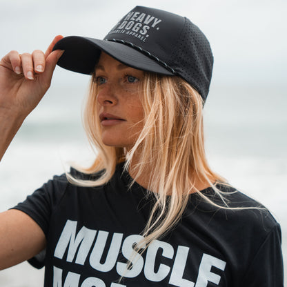 Lift Heavy. Pet Dogs. - Snapback Hat by Tango Charlie Apparel