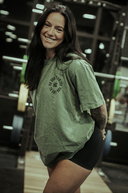 No One Is Coming To Save You Hemp - Premium Tee by Tango Charlie Apparel