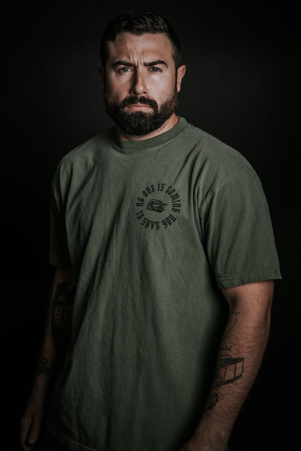 No One Is Coming To Save You Hemp - Premium Tee by Tango Charlie Apparel