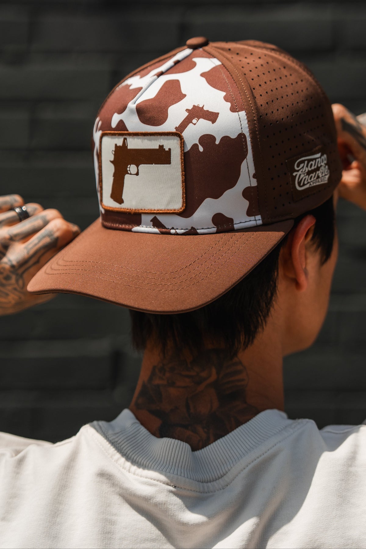 Moo Moo Pew Hydro - Snapback Hat by Tango Charlie Apparel