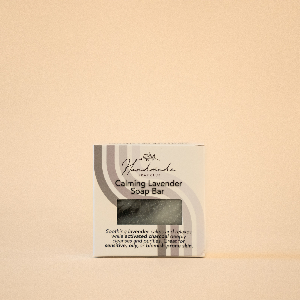 Calming Lavender Soap Bar by Handmade Soap Club