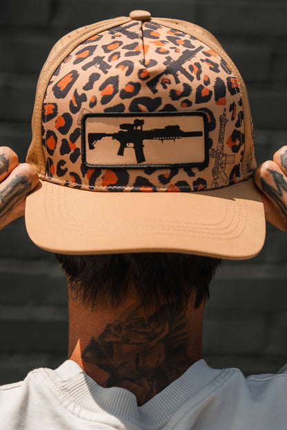Loaded Leopard Hydro - Snapback Hat by Tango Charlie Apparel
