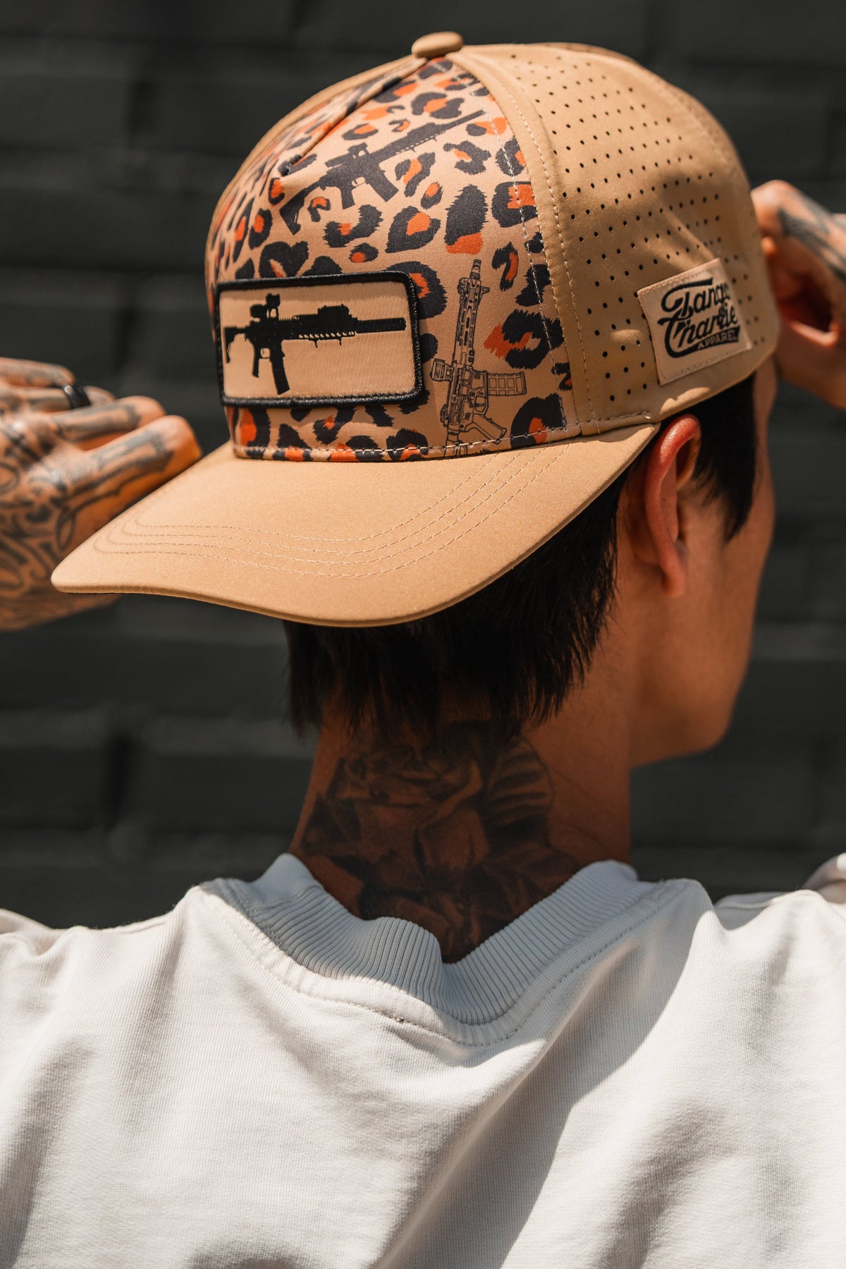 Loaded Leopard Hydro - Snapback Hat by Tango Charlie Apparel