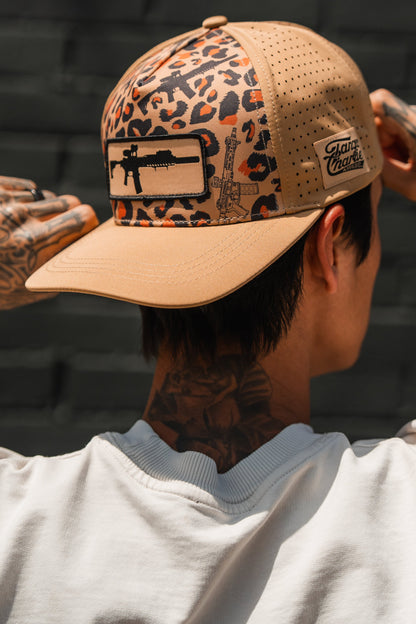 Loaded Leopard Hydro - Snapback Hat by Tango Charlie Apparel