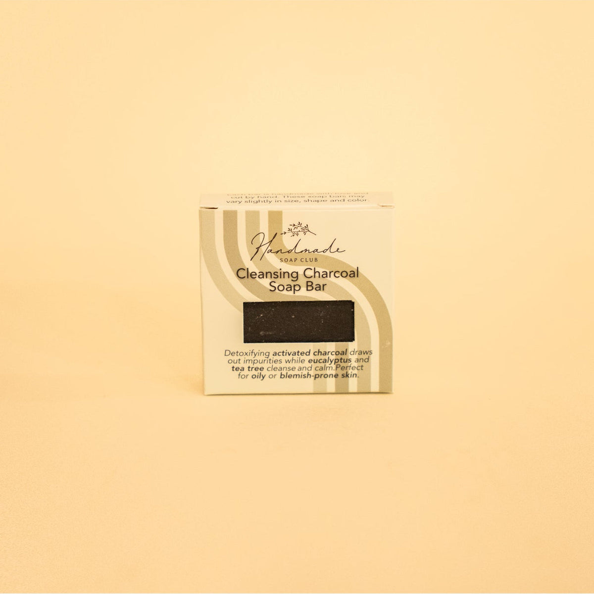 Cleansing Charcoal Soap Bar by Handmade Soap Club