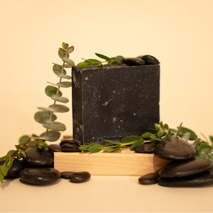 Cleansing Charcoal Soap Bar by Handmade Soap Club