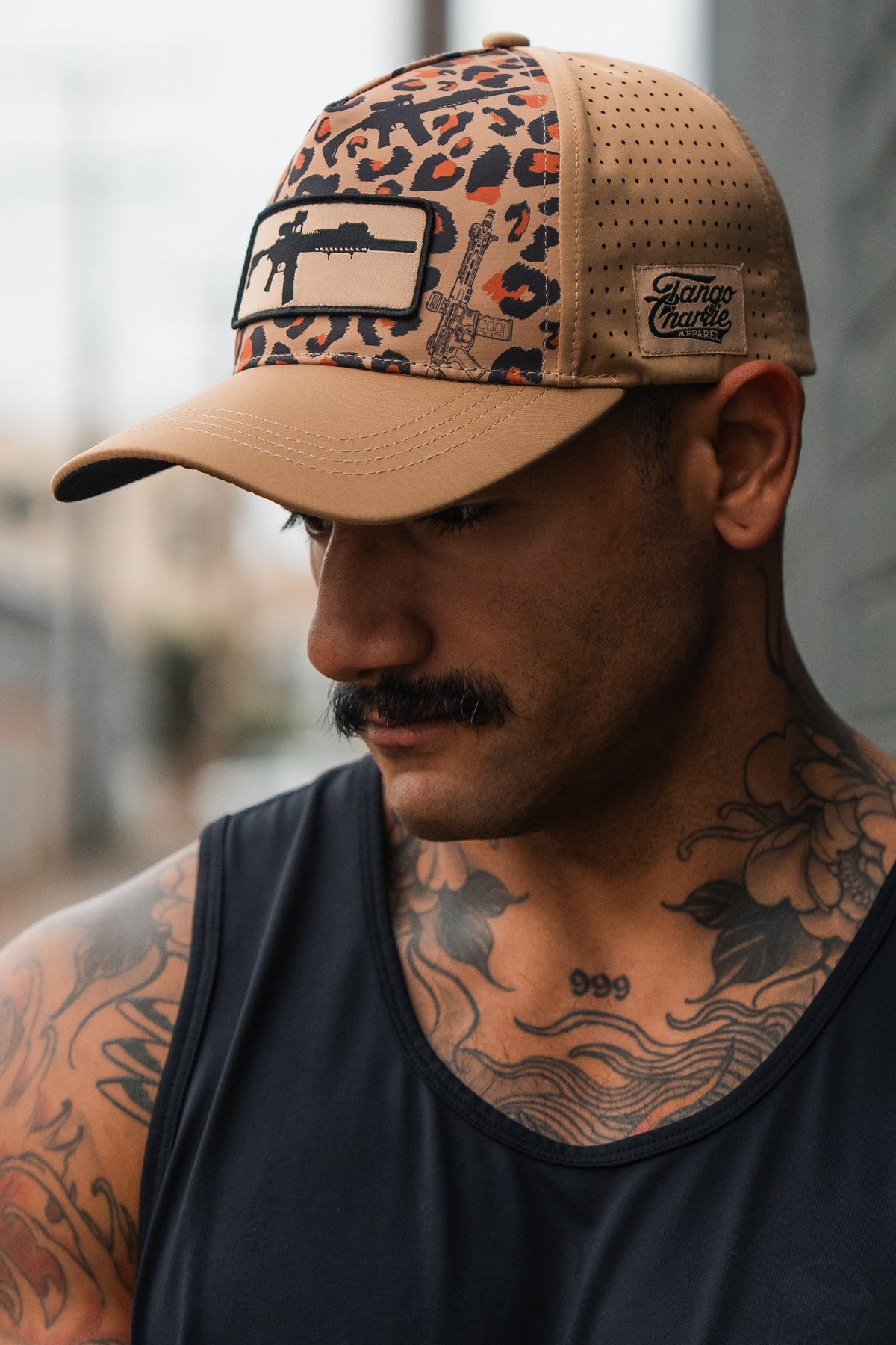 Loaded Leopard Hydro - Snapback Hat by Tango Charlie Apparel