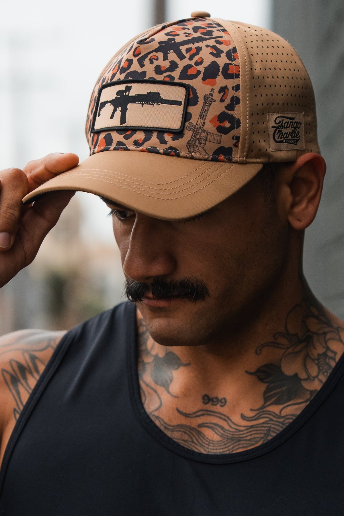 Loaded Leopard Hydro - Snapback Hat by Tango Charlie Apparel