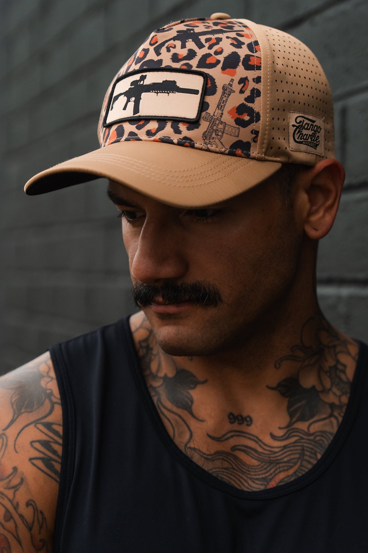 Loaded Leopard Hydro - Snapback Hat by Tango Charlie Apparel