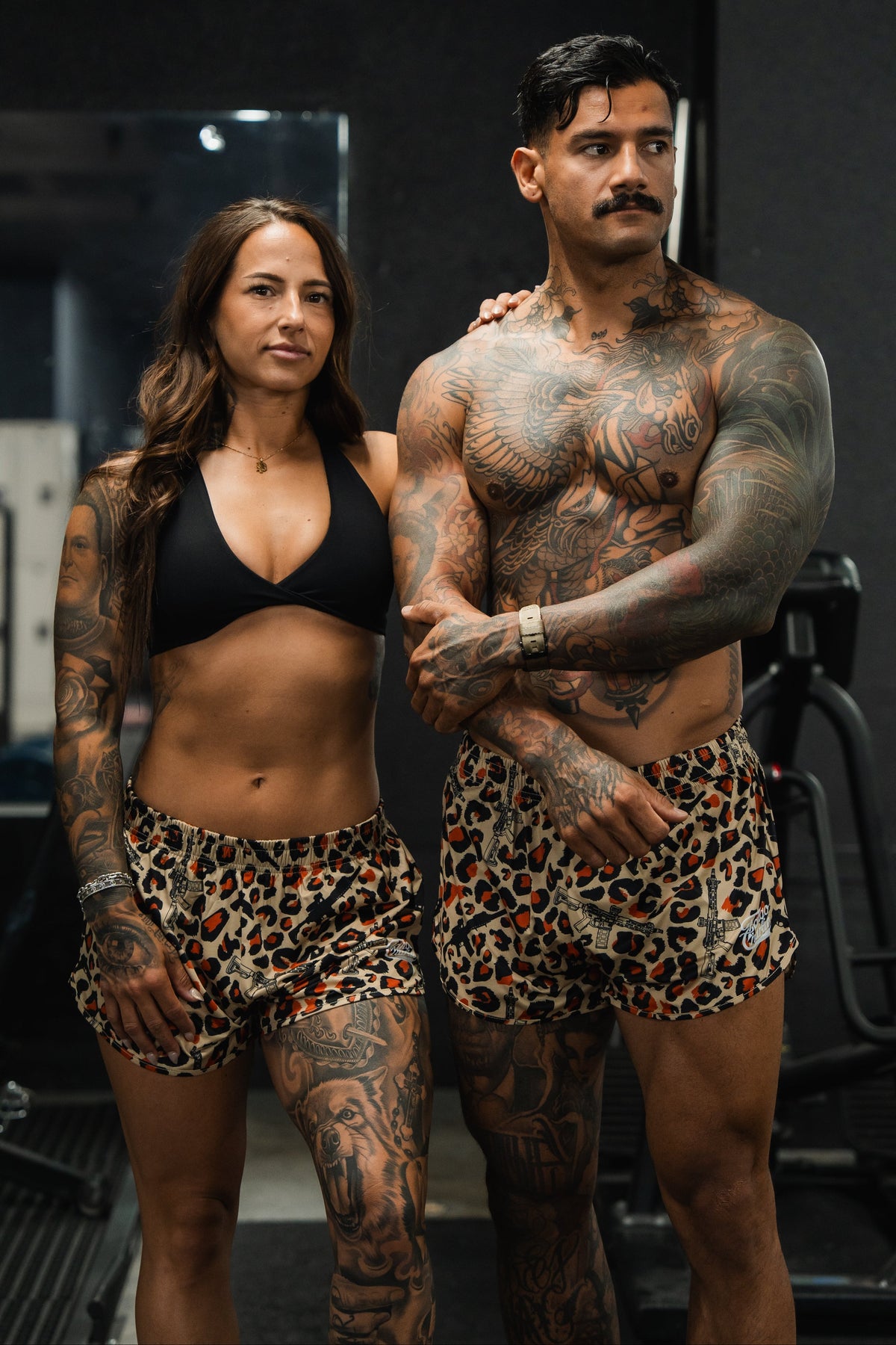 Men's Silkie Shorts | 2.5"- Loaded Leopard by Tango Charlie Apparel