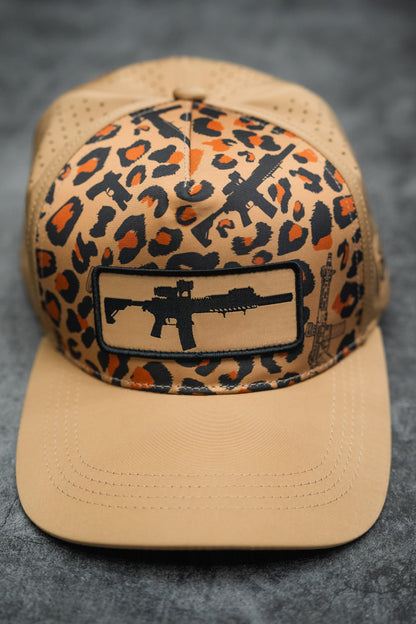 Loaded Leopard Hydro - Snapback Hat by Tango Charlie Apparel