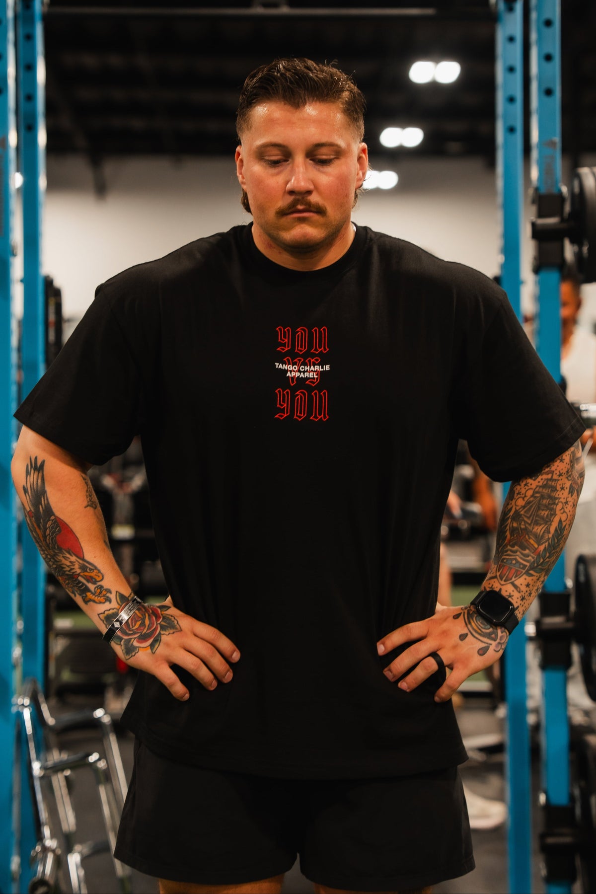You vs You - Premium Oversized Tee by Tango Charlie Apparel