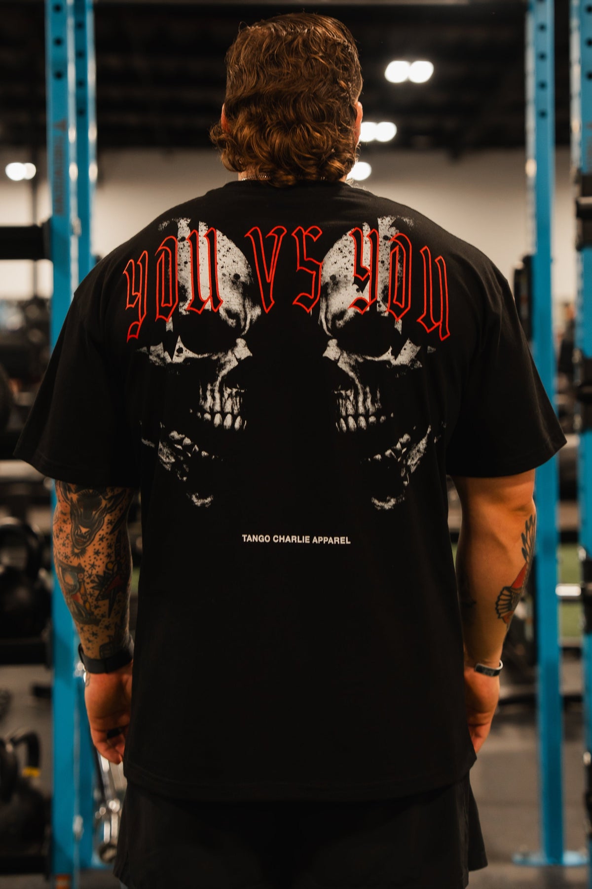 You vs You - Premium Oversized Tee by Tango Charlie Apparel