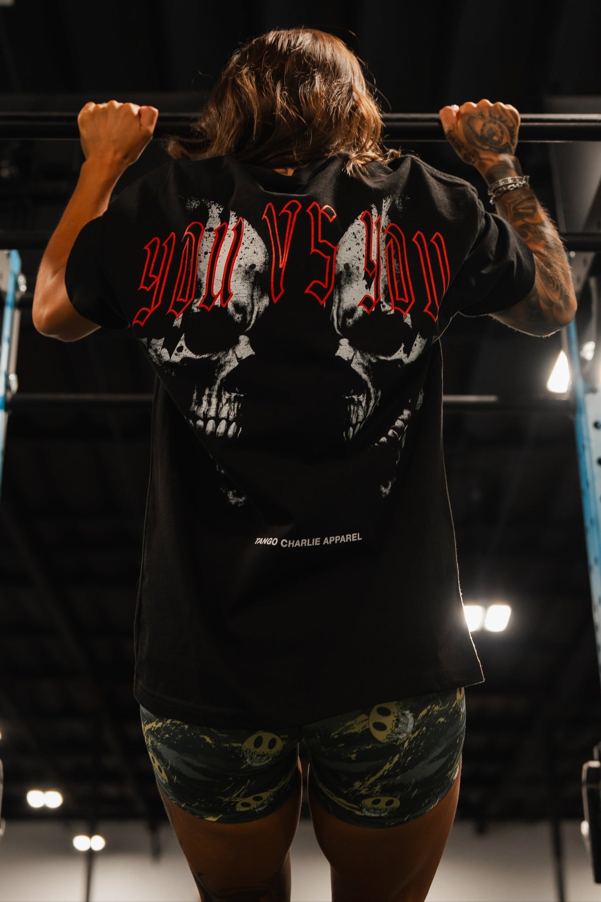 You vs You - Premium Oversized Tee by Tango Charlie Apparel