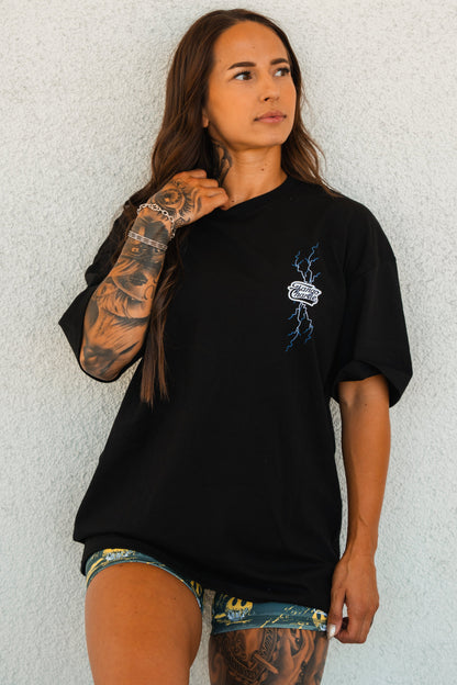 Locked In - Premium Oversized Tee by Tango Charlie Apparel