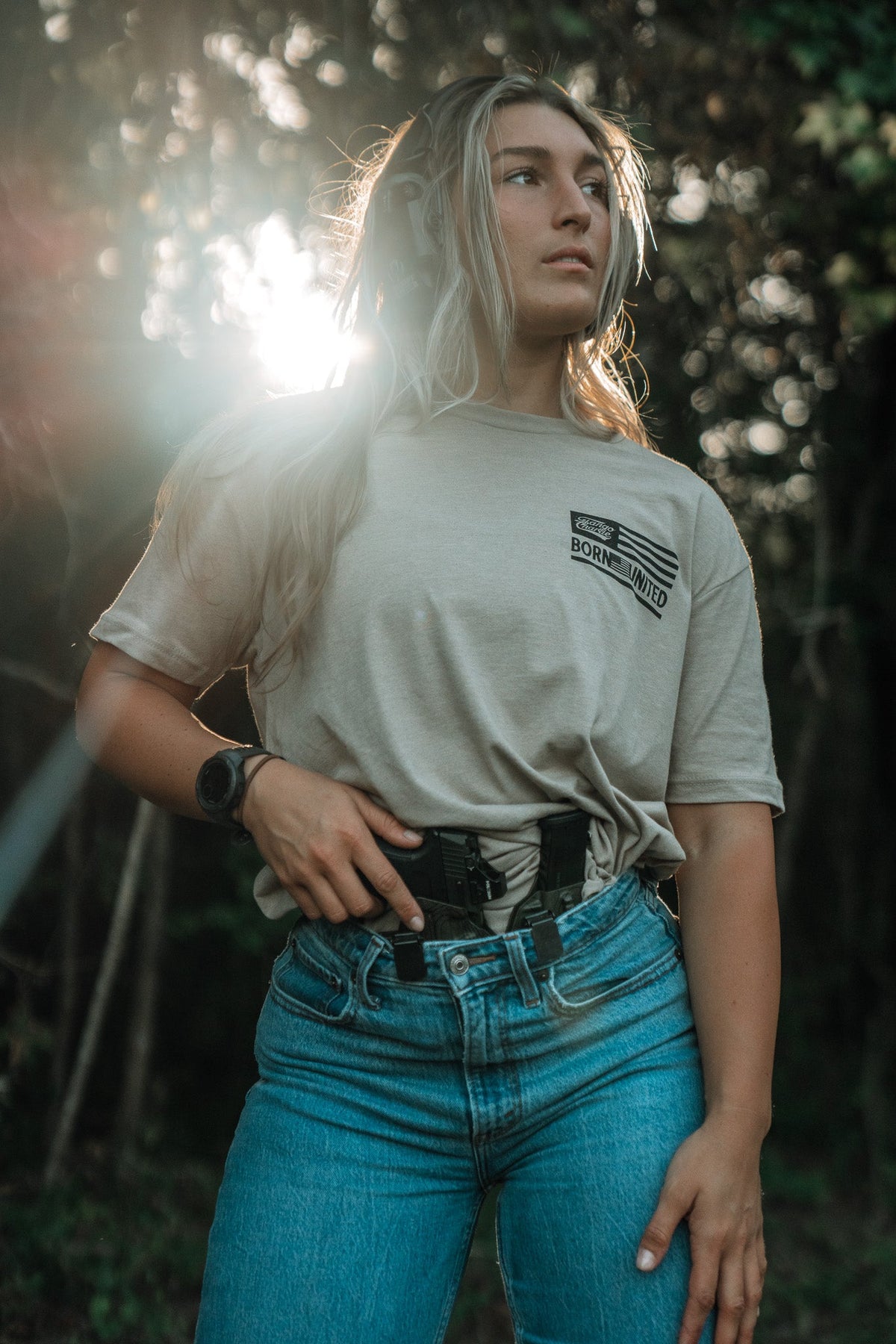 LHSG - Tan Tee by Tango Charlie Apparel