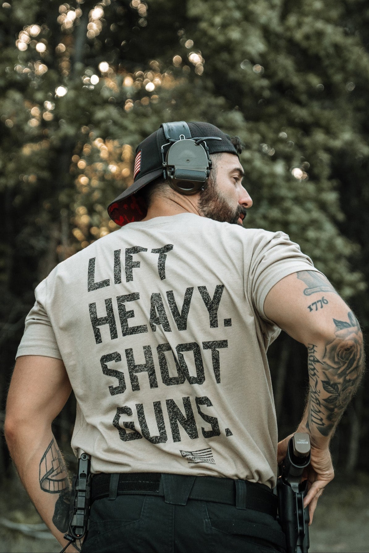 LHSG - Tan Tee by Tango Charlie Apparel