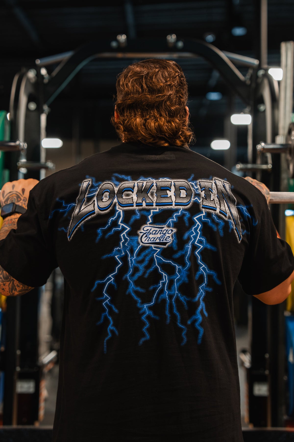 Locked In - Premium Oversized Tee by Tango Charlie Apparel