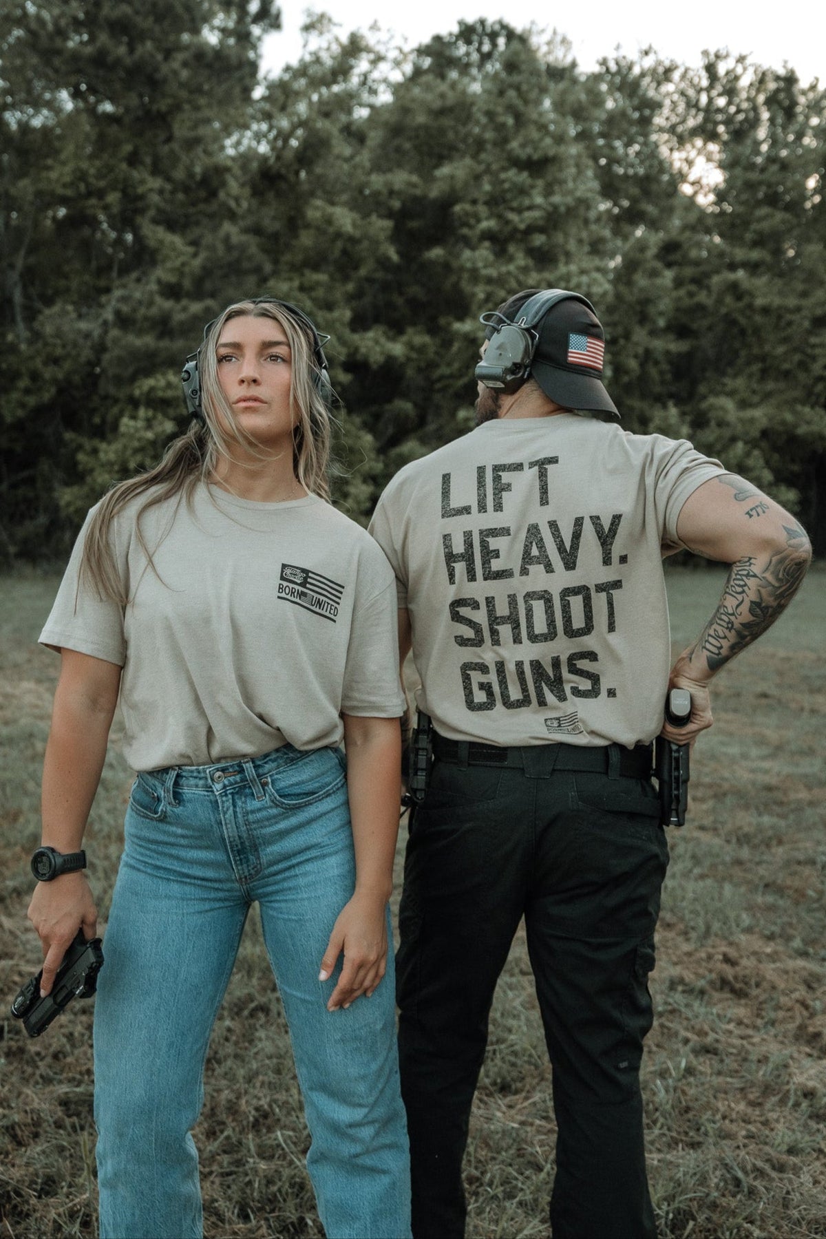LHSG - Tan Tee by Tango Charlie Apparel