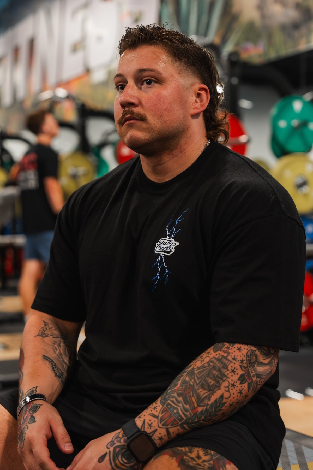 Locked In - Premium Oversized Tee by Tango Charlie Apparel