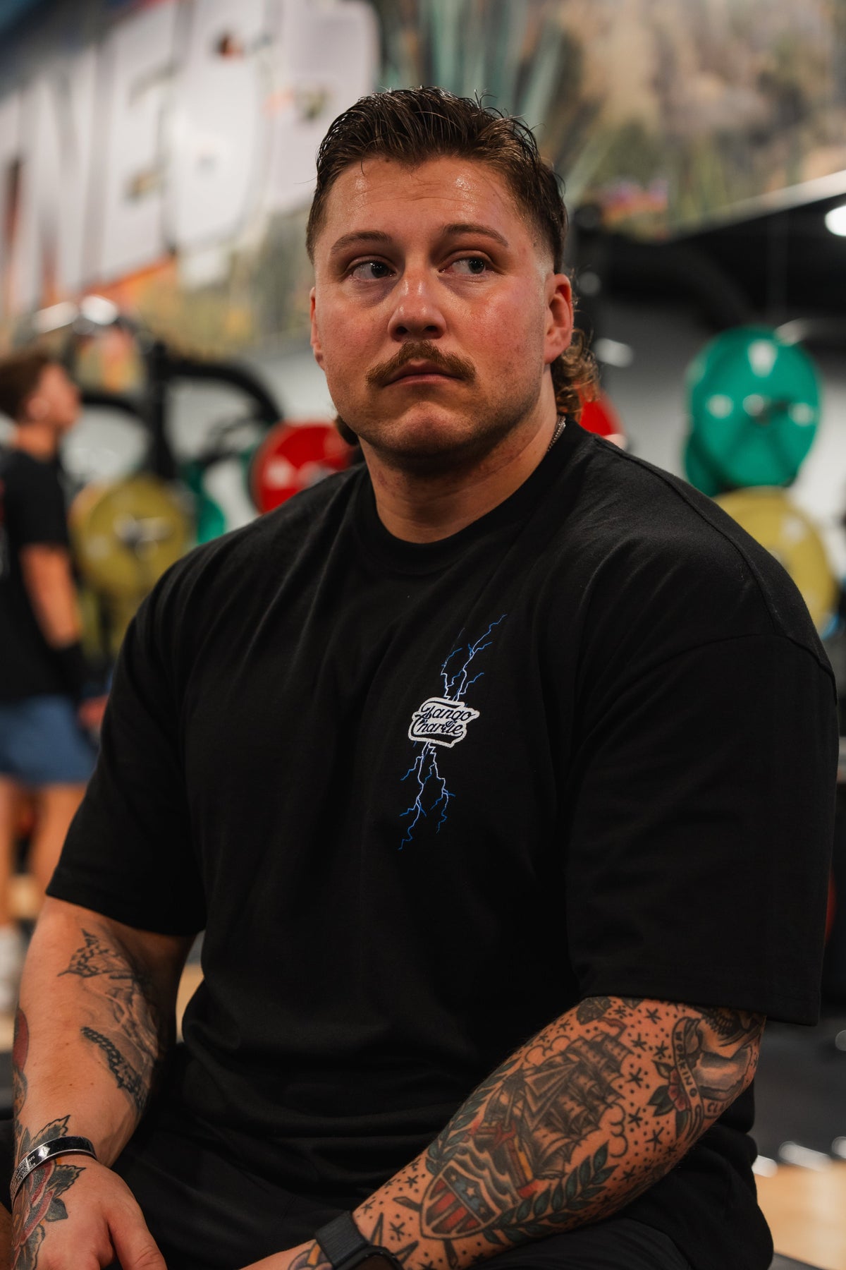 Locked In - Premium Oversized Tee by Tango Charlie Apparel