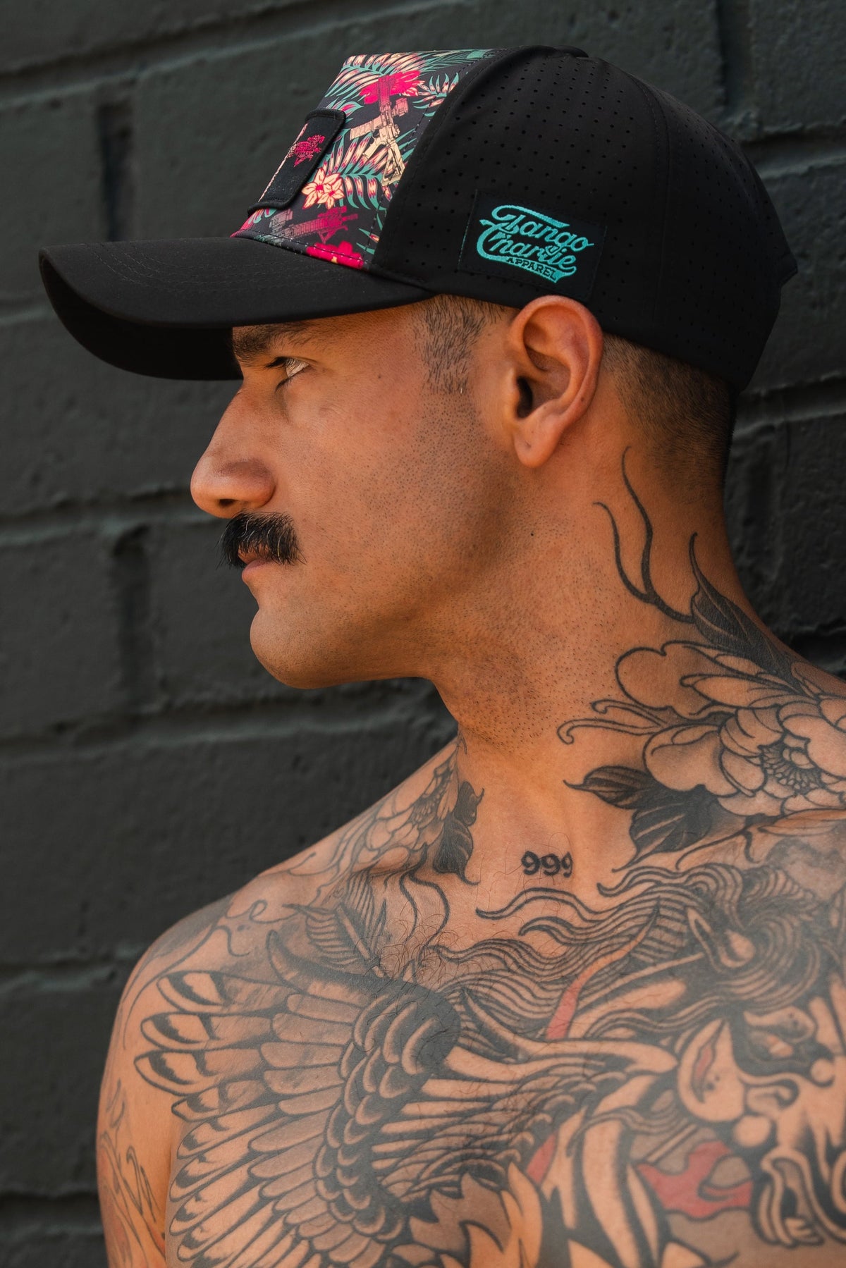 Tropical Assassin Hydro - Snapback Hat by Tango Charlie Apparel