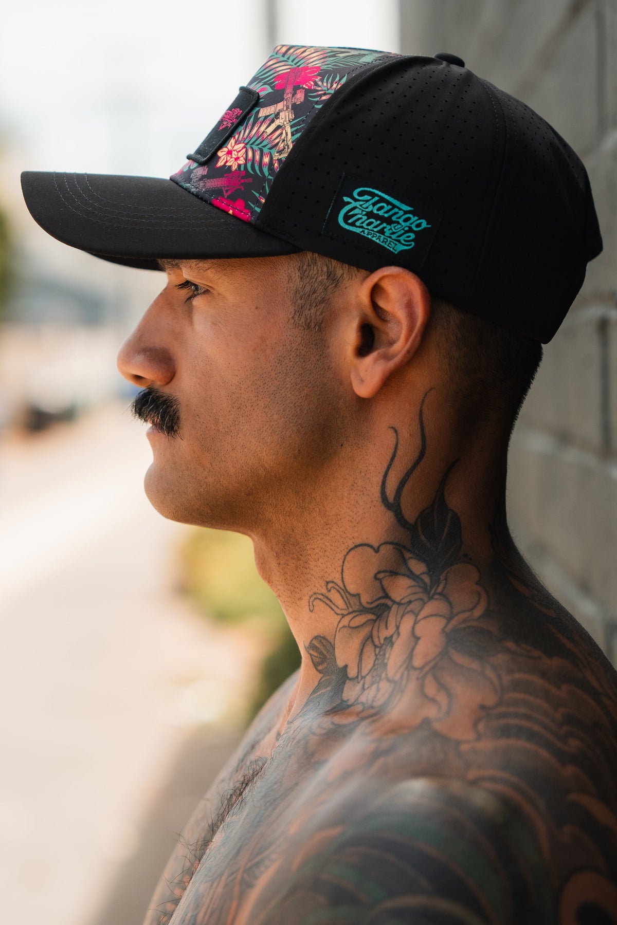 Tropical Assassin Hydro - Snapback Hat by Tango Charlie Apparel