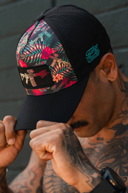 Tropical Assassin Hydro - Snapback Hat by Tango Charlie Apparel