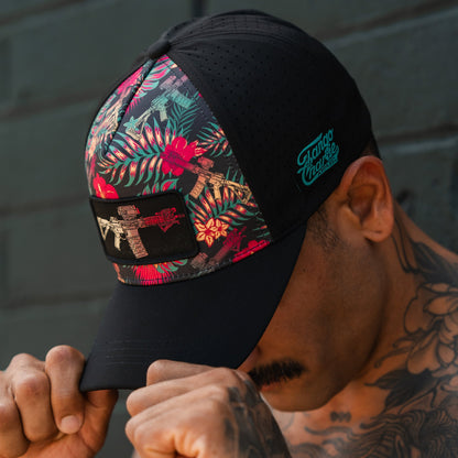 Tropical Assassin Hydro - Snapback Hat by Tango Charlie Apparel
