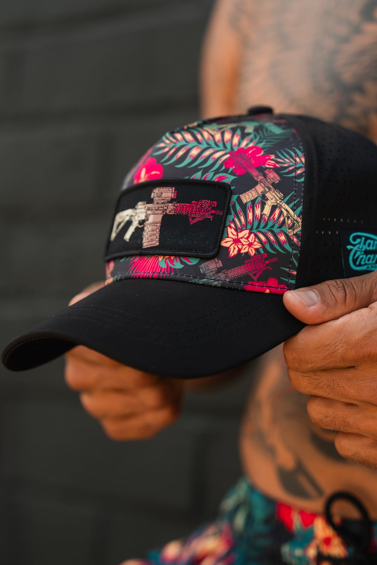 Tropical Assassin Hydro - Snapback Hat by Tango Charlie Apparel