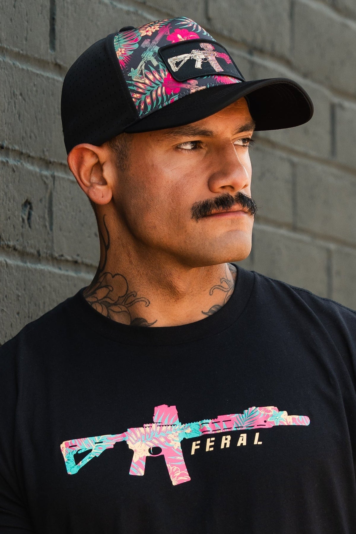 Tropical Assassin Hydro - Snapback Hat by Tango Charlie Apparel