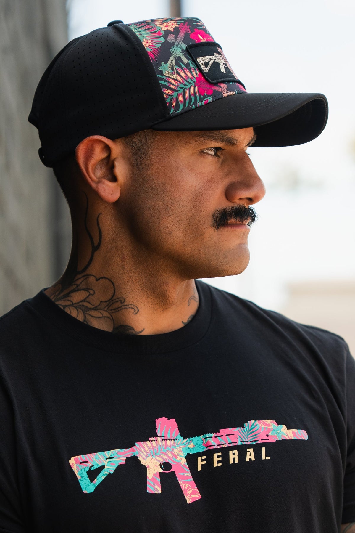 Tropical Assassin Hydro - Snapback Hat by Tango Charlie Apparel