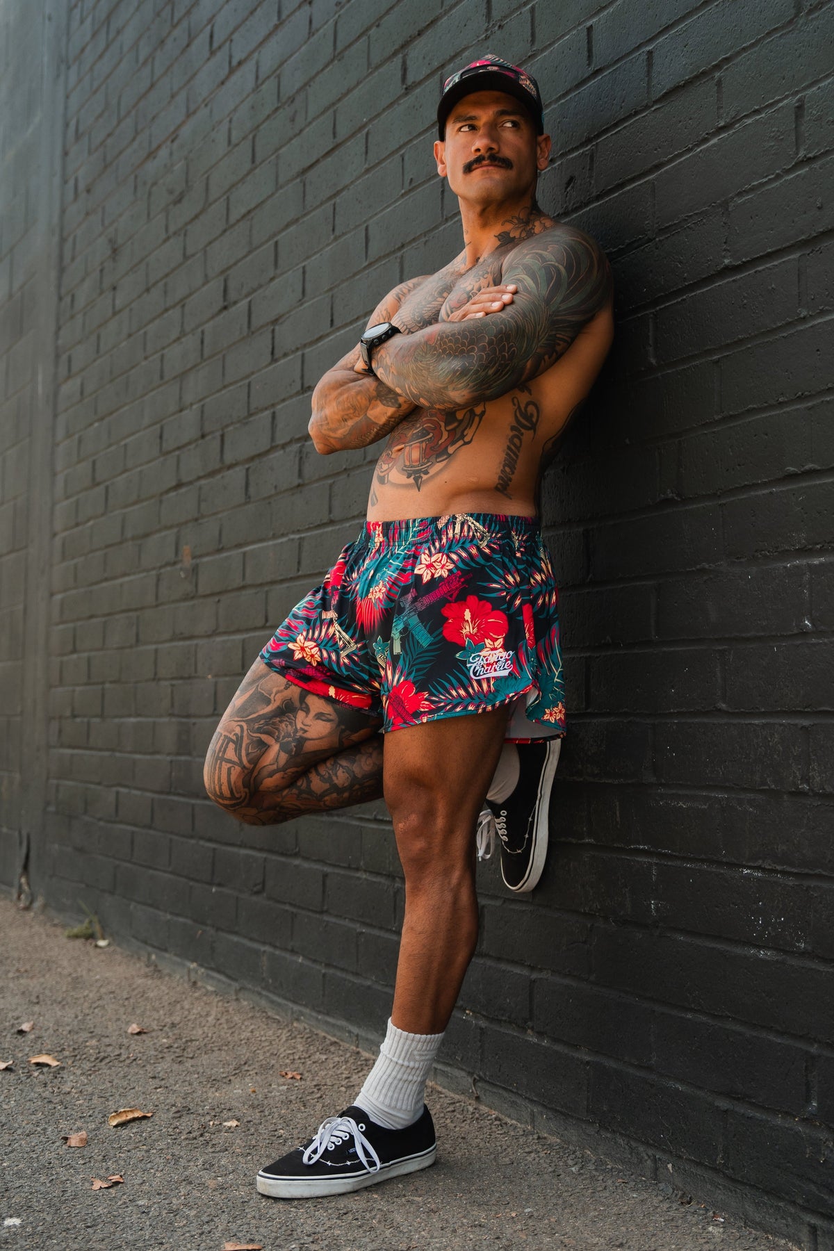 Men's Silkie Shorts | 2.5"- Tropical Assassin by Tango Charlie Apparel