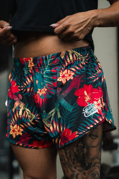 Men's Silkie Shorts | 2.5"- Tropical Assassin by Tango Charlie Apparel