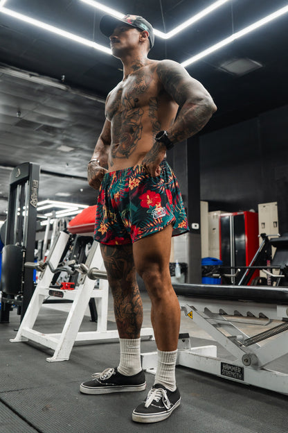 Men's Silkie Shorts | 2.5"- Tropical Assassin by Tango Charlie Apparel
