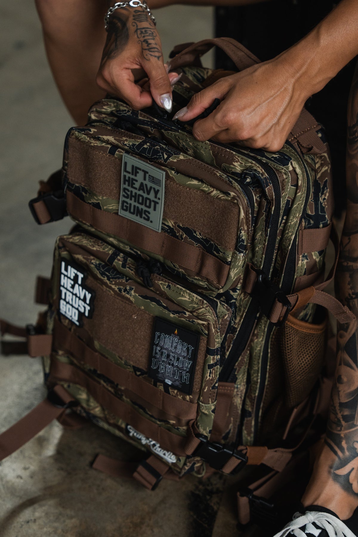 Snipes & Stripes - Tac Pac 25L by Tango Charlie Apparel