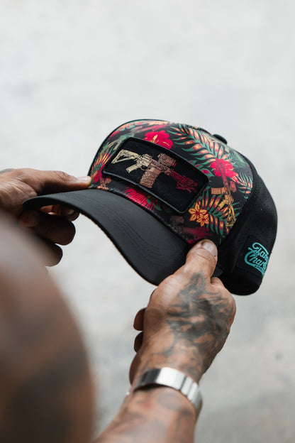 Tropical Assassin Hydro - Snapback Hat by Tango Charlie Apparel