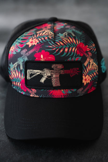 Tropical Assassin Hydro - Snapback Hat by Tango Charlie Apparel