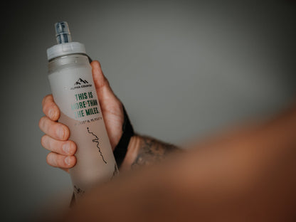 PEAK 500ml Soft Flask with Wrist Strap by Alpha Country Training + Nutrition