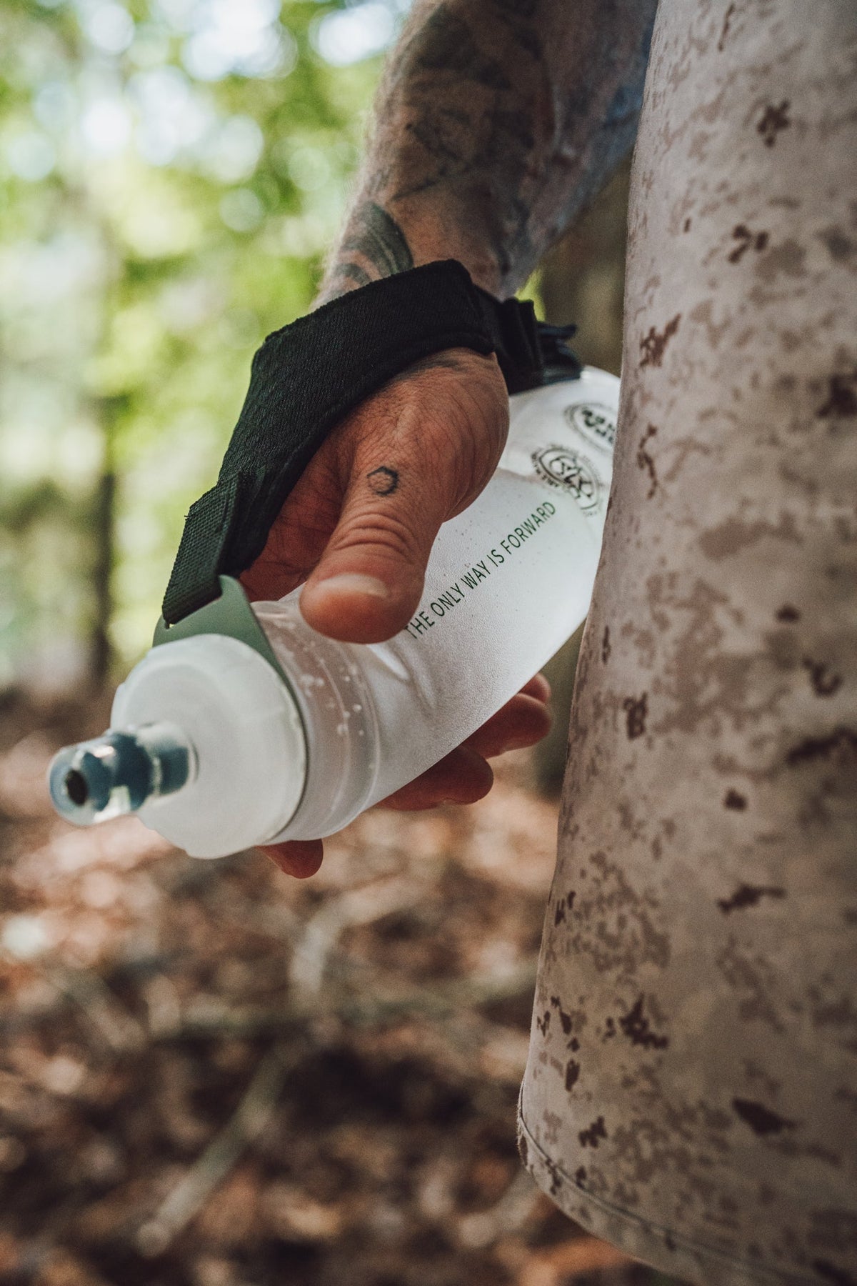 PEAK 500ml Soft Flask with Wrist Strap by Alpha Country Training + Nutrition