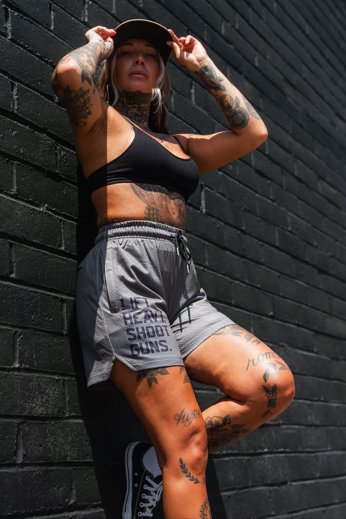 Men's Mesh Lifestyle Shorts | 5.5"- LHSG OD Green by Tango Charlie Apparel
