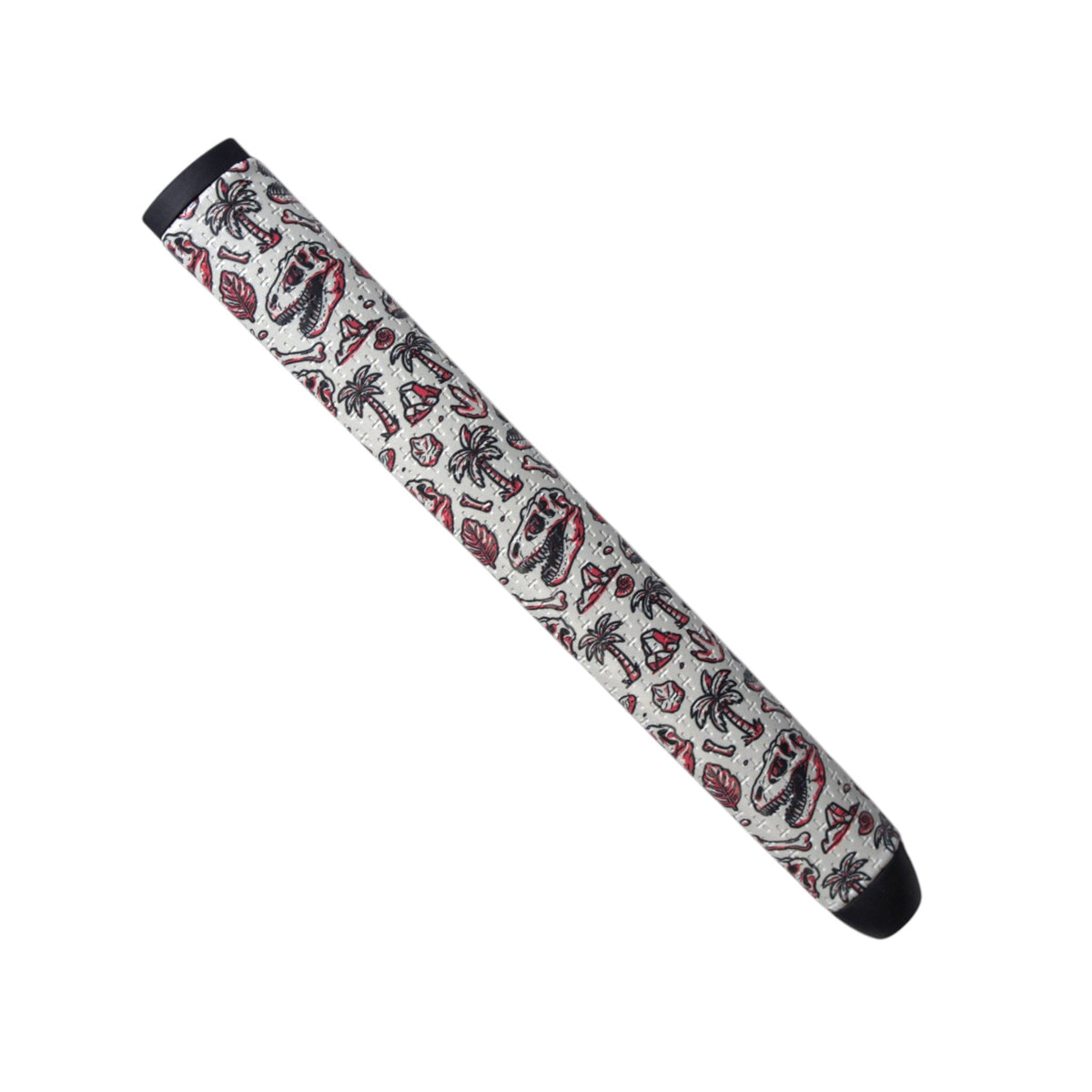 Fossil Fairways Putter Grip | Midsize | Premium PU Material | Stable Feel | Golf | T-Rex Dinosaur by Logie Joe's Golf