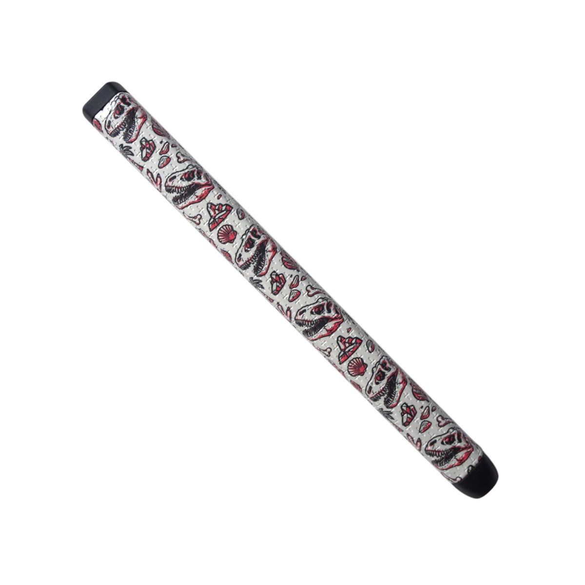 Fossil Fairways Putter Grip | Midsize | Premium PU Material | Stable Feel | Golf | T-Rex Dinosaur by Logie Joe's Golf