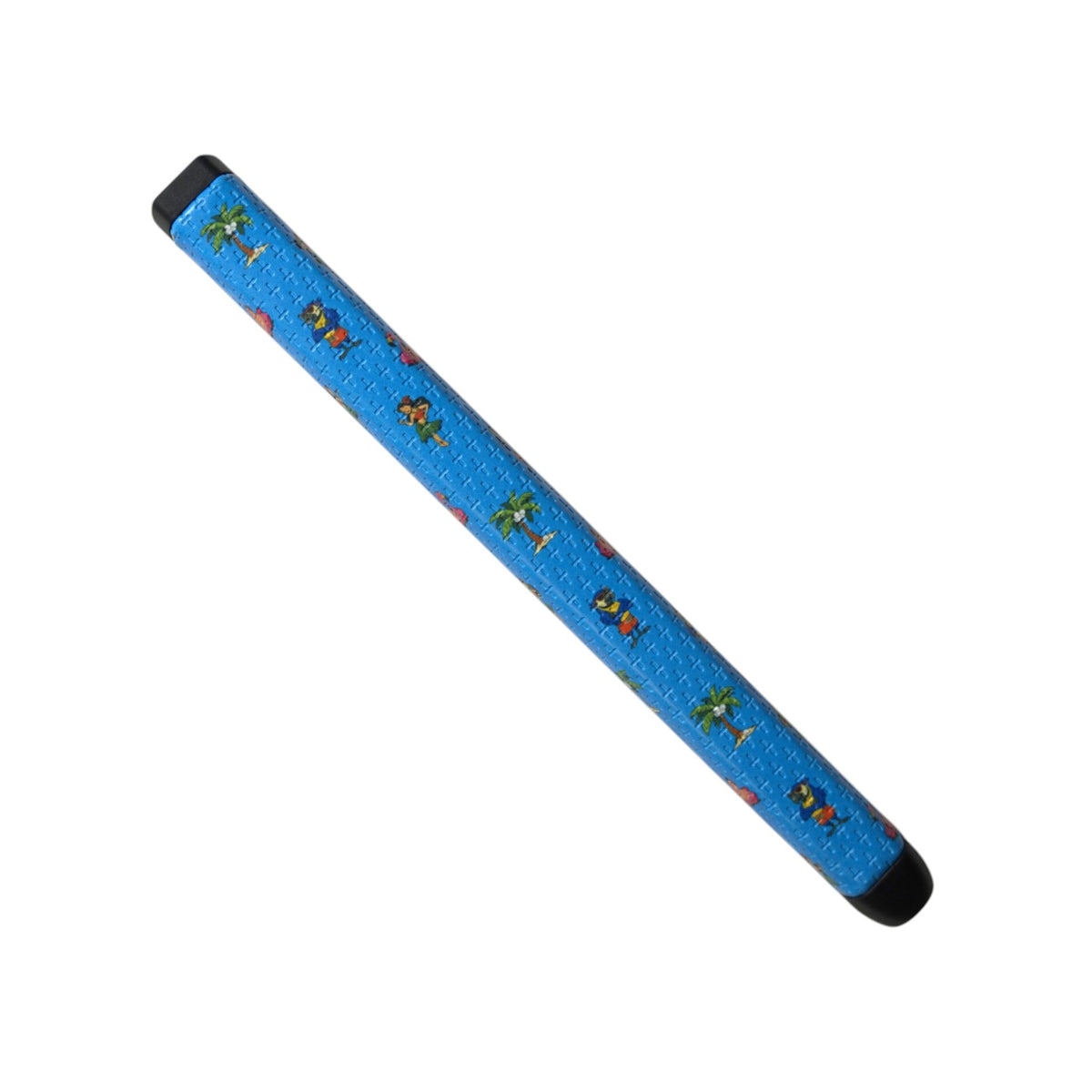 Beach Party Putter Grip | Midsize | Premium PU Material | Stable Feel | Golf | Palm Hula Parrot by Logie Joe's Golf