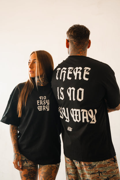 No Easy Way - Premium Oversized Tee by Tango Charlie Apparel