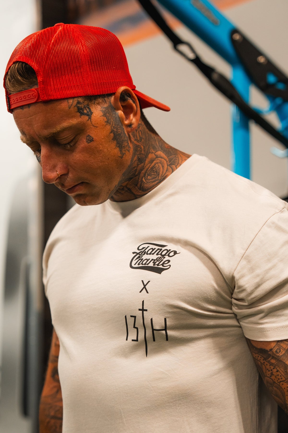 Lift Heavy. Pray Hard. - Tee by Tango Charlie Apparel