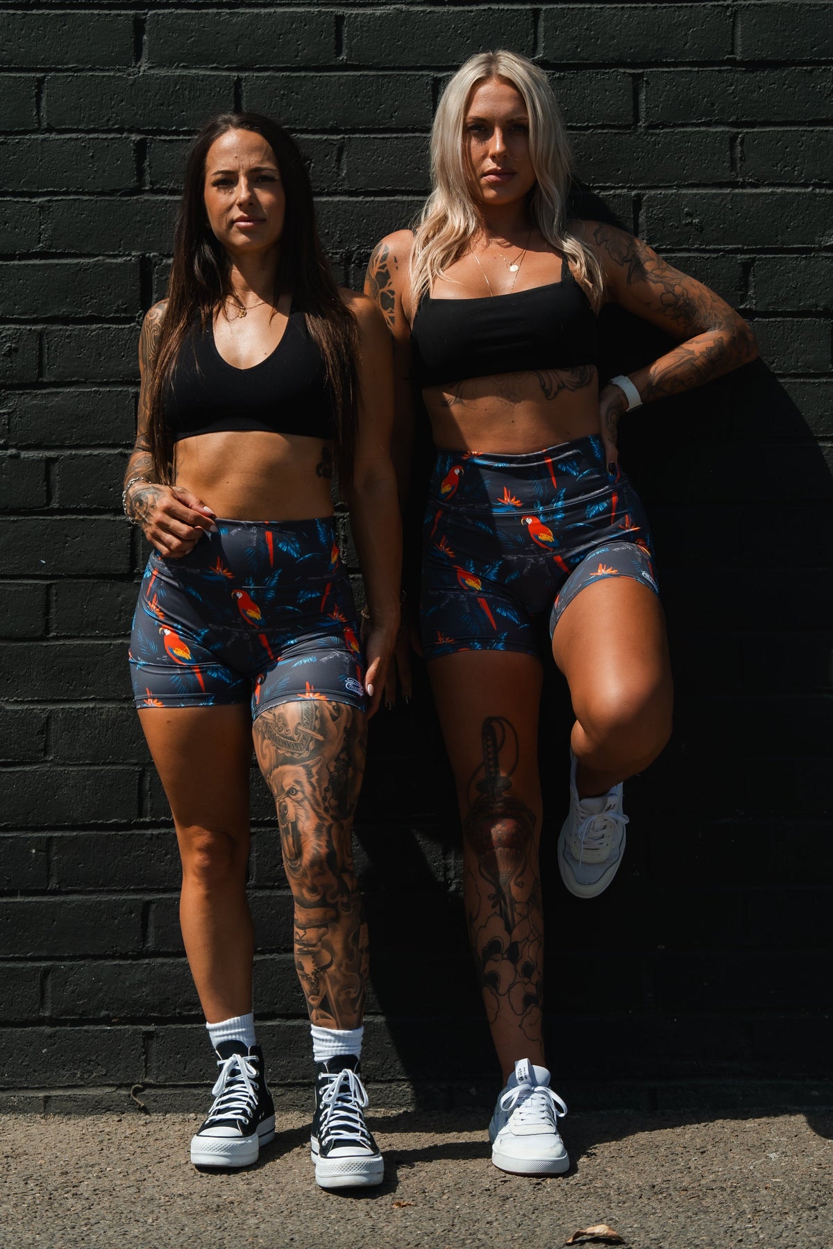 Women's High-Waisted Seamless Front Compression Training Shorts | Polly's Packing by Tango Charlie Apparel