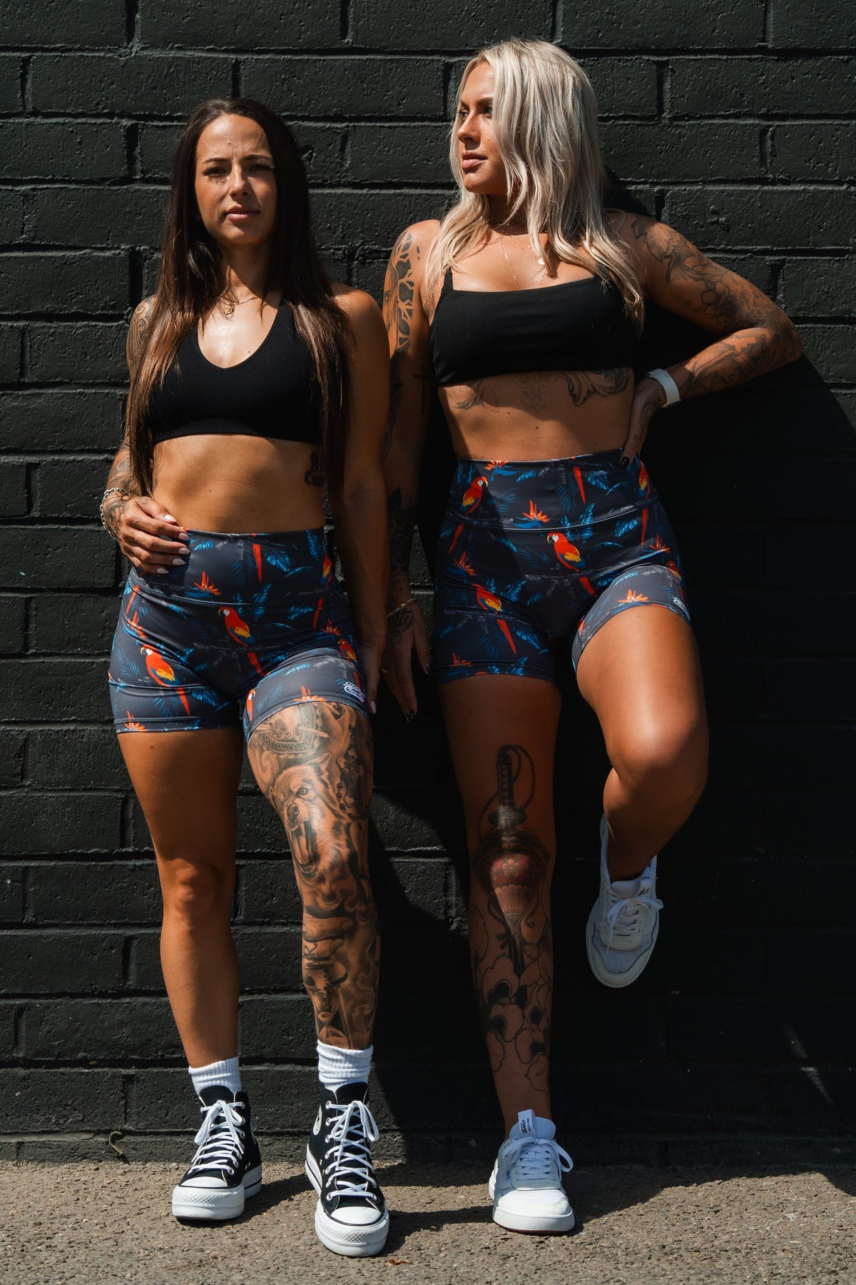 Women's High-Waisted Seamless Front Compression Training Shorts | Polly's Packing by Tango Charlie Apparel