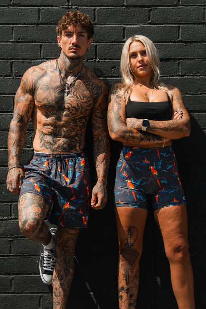 Men's Performance Training Shorts | 5.5"- Polly's Packing by Tango Charlie Apparel
