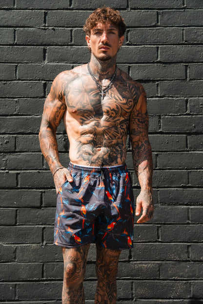 Men's Performance Training Shorts | 5.5"- Polly's Packing by Tango Charlie Apparel